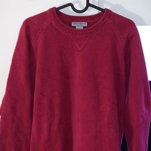 Eddie Bower Red Crewneck Women’s Large